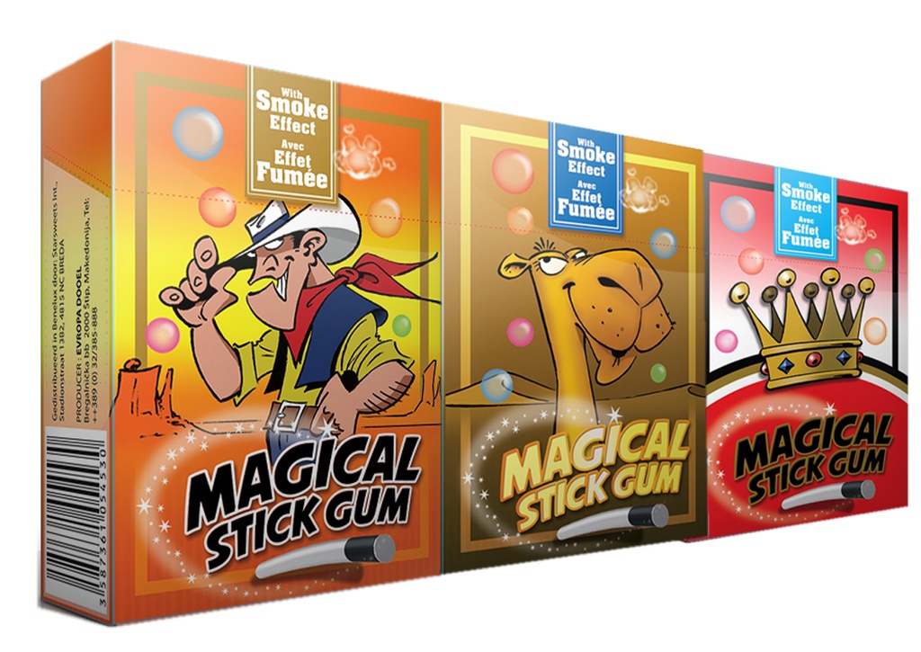 Magical Stick Gum with Smoke Effect 35G