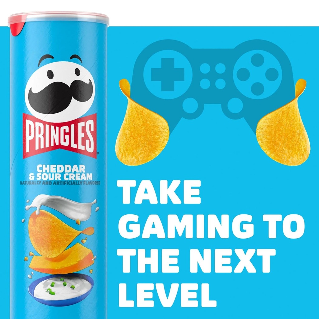 Pringles Cheddar & Sour Cream 158g