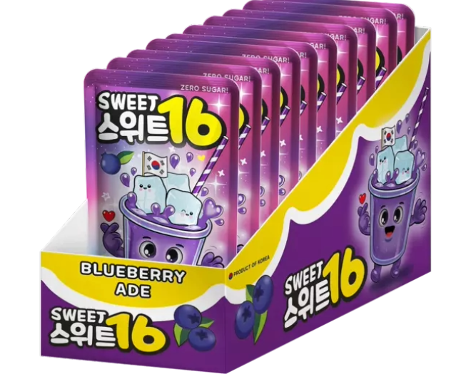 Sweet16 - Blueberry Ade Zero Sugar 200ml