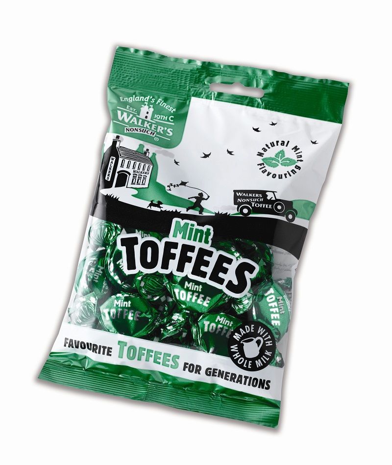 Walkers Nonsuch Mint Toffee Bag 150g