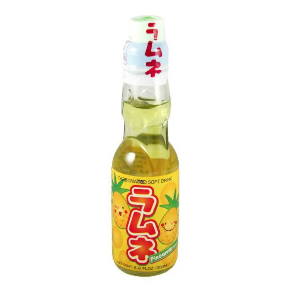 Hata Ramune Soda Pineapple 200ml