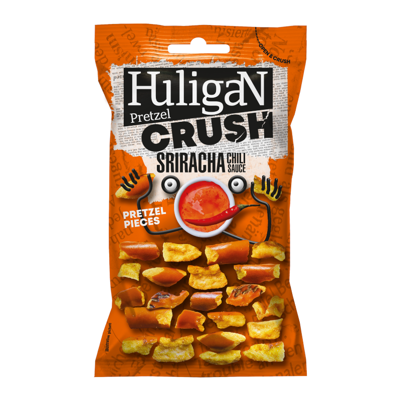 HuligaN Pretzel Crush Sriracha Chilli Sauce 65g