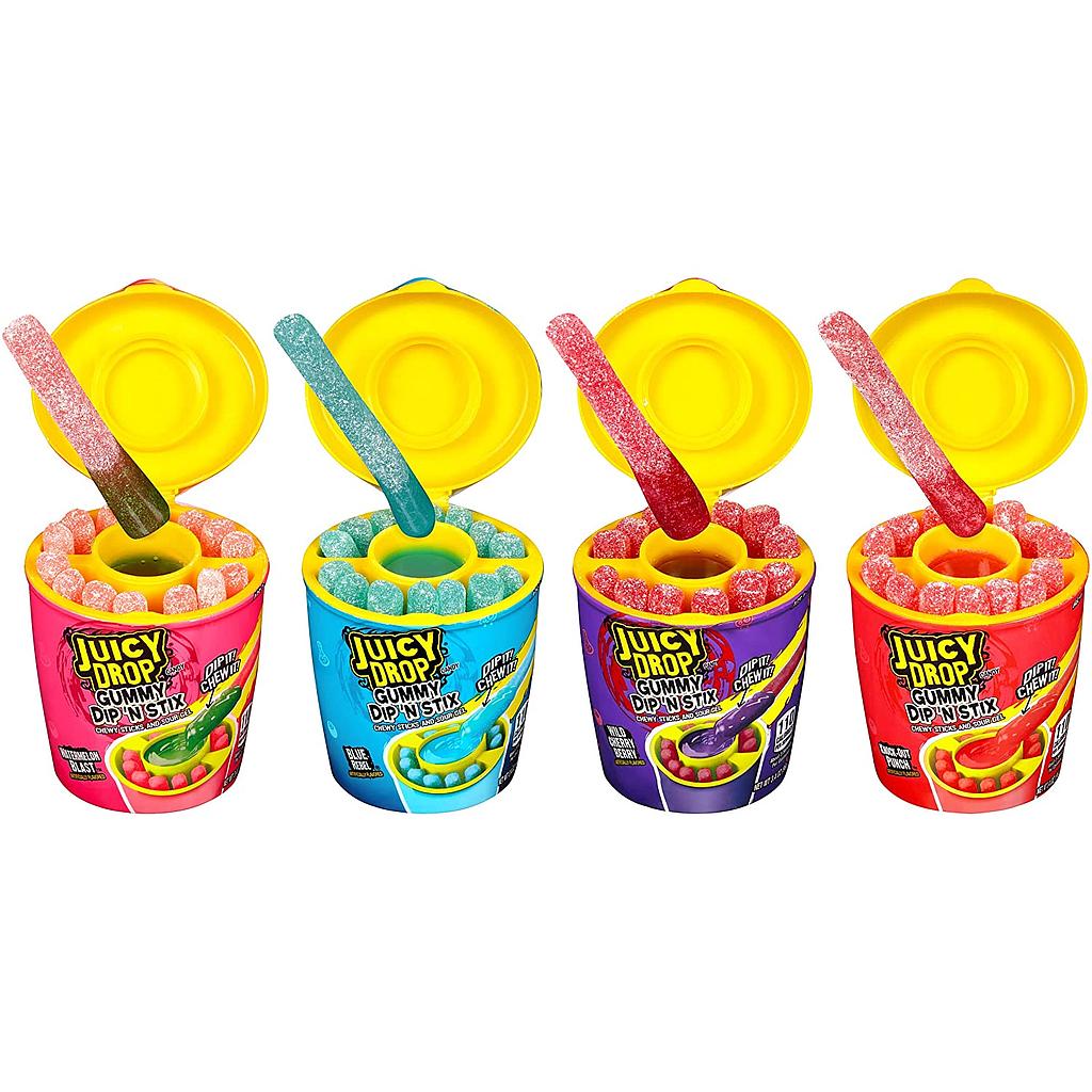 Juicy Drop Gummy Dip N'Stix 96g