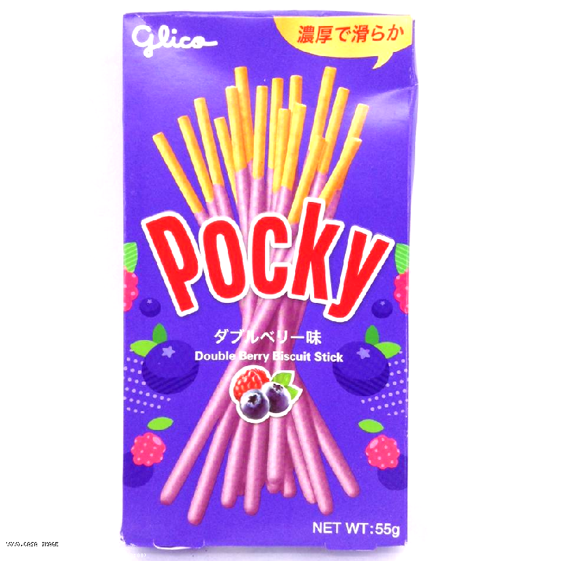 Glico Pocky Blueberry Raspberry 55g