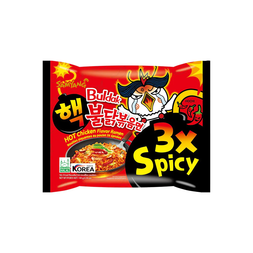 Samyang Buldak 3xSpicy Chicken 140g