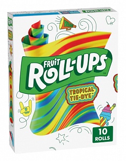 Fruit Roll-Ups Tropical Tie-Dye 141g