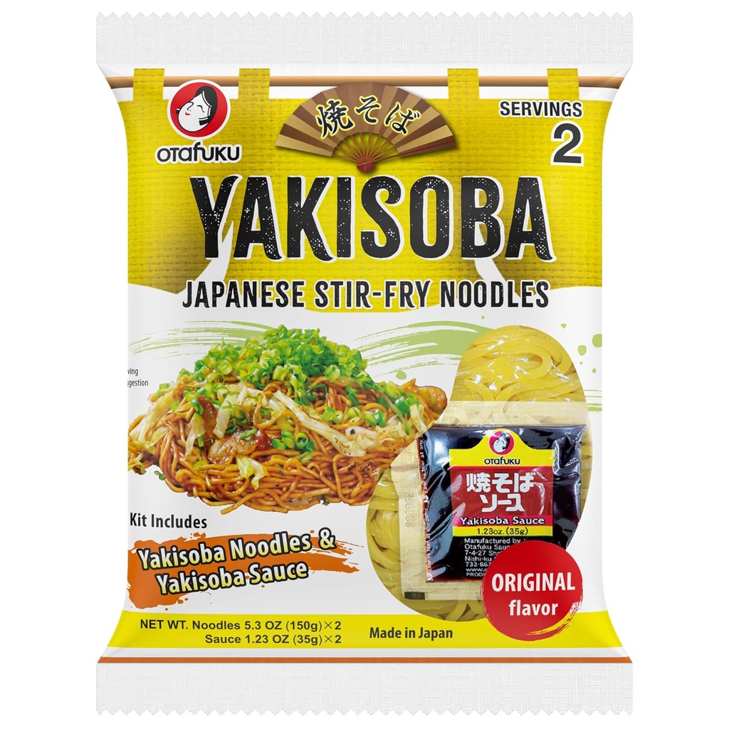 Otafuku Noodles+Sauce Yakisoba 2x185g