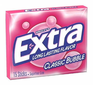 Extra Gum Classic Bubble 41g