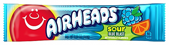 Airheads Bar Sour Blue Blast 16g