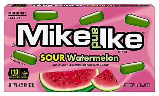 Mike and Ike Sour Watermelon 120g