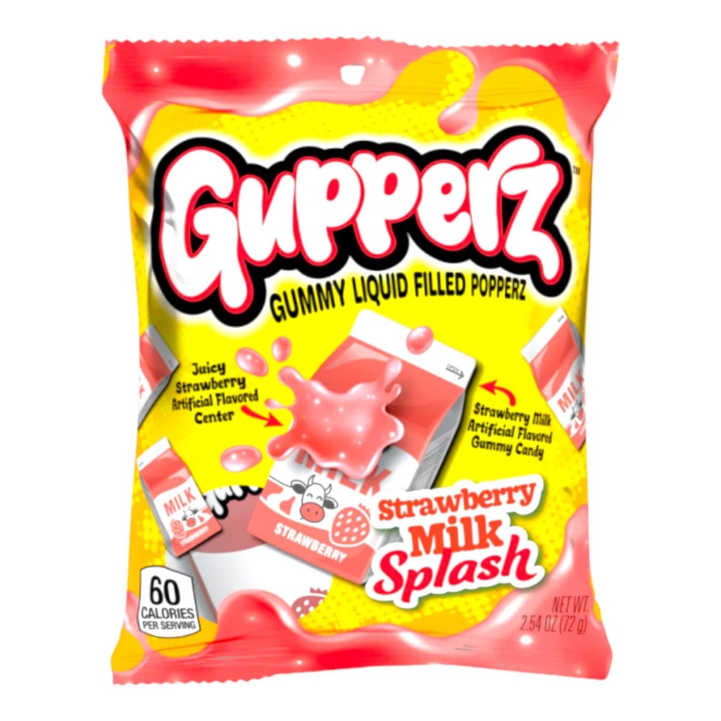 Gupperz Strawberry Milk Splash 72g