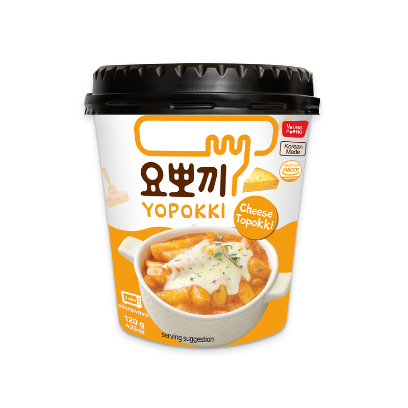 Yopokki Ricecake Cup Cheese 120g