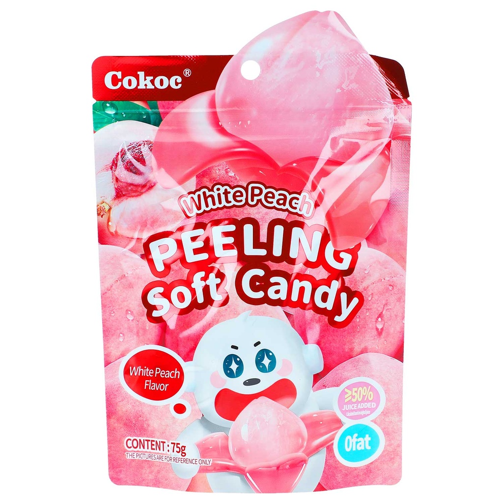 Cokoc Peeling Soft Candy White Peach 75g