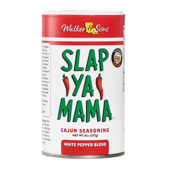Slap Ya Mama White Pepper Cajun Seasoning 227g