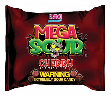 Barnetts Mega Sour Cherry 104g