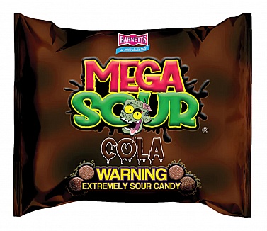 Barnetts Mega Sour Cola 104g