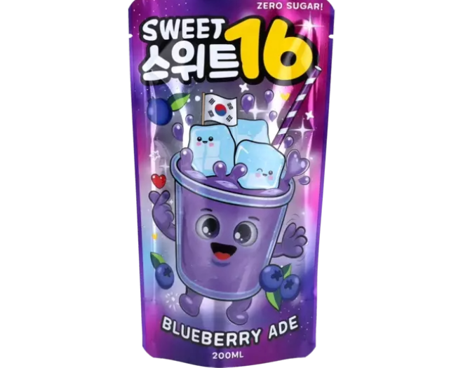 Sweet16 - Blueberry Ade Zero Sugar 200ml