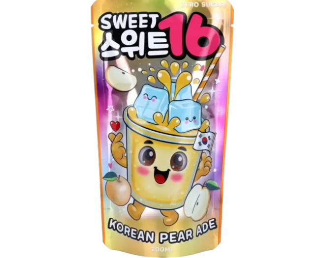 Sweet16 - Korean Pear Ade Zero Sugar 200ml 