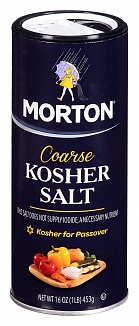 Morton Kosher Salt Coarse 454g