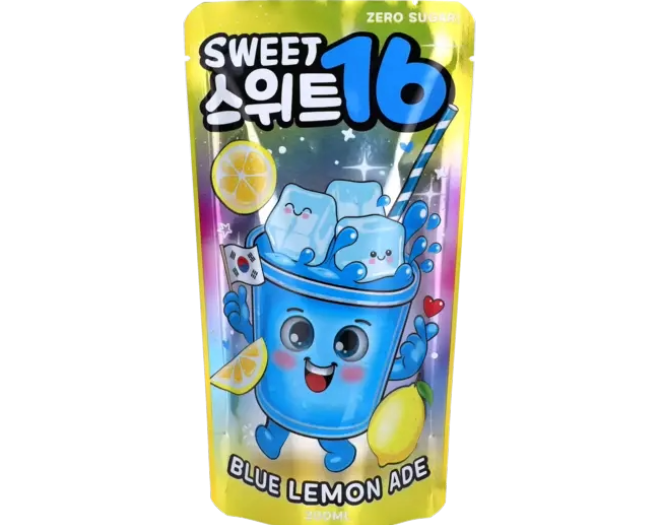 Sweet16 - Blue Lemon Ade Zero Sugar 200ml