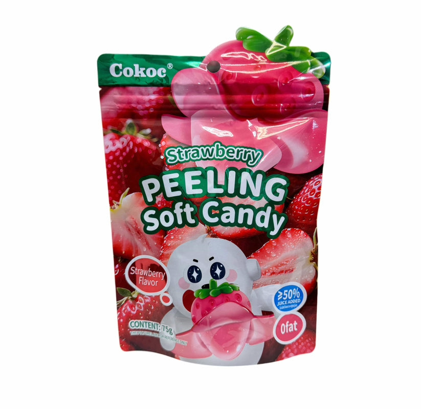 Cokoc Peeling Soft Candy Strawberry 75g
