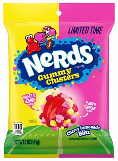 Nerds Gummy Clusters Cherry Lemonade Blitz 141g
