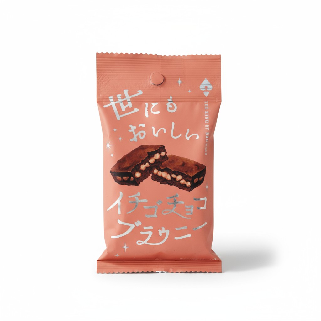 The King of Brownie Strawberry Choco 35g