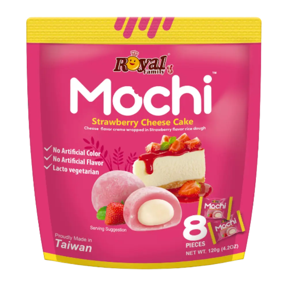 Royal Family - Mochi Strawberry Cheese Cake flavor 120g