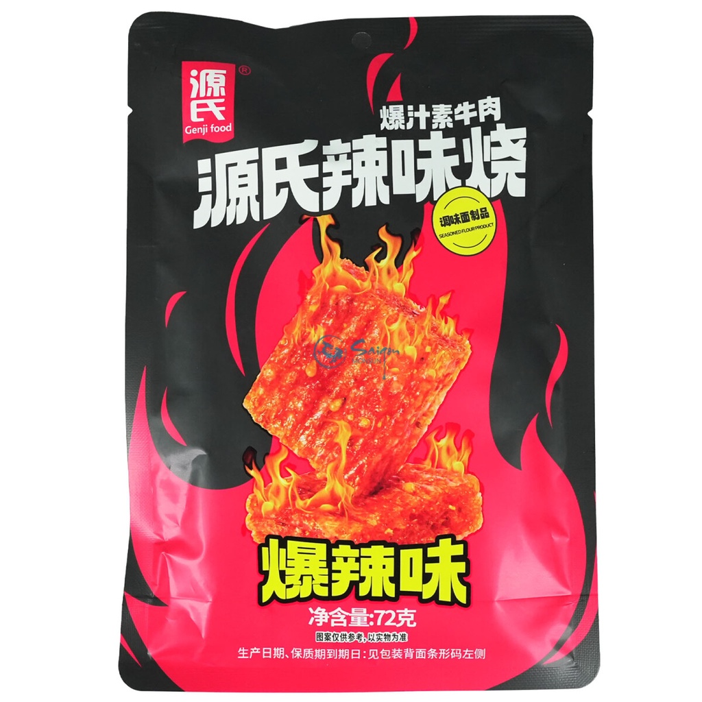 Genji Gluten Chunk Burn Super Spicy 72g