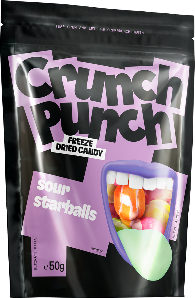 Crunch Punch Sour Starballs 50 g