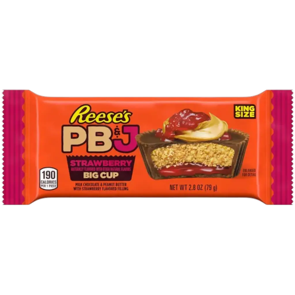 Reese's PB&J Strawberry Big Cup King Size 79g