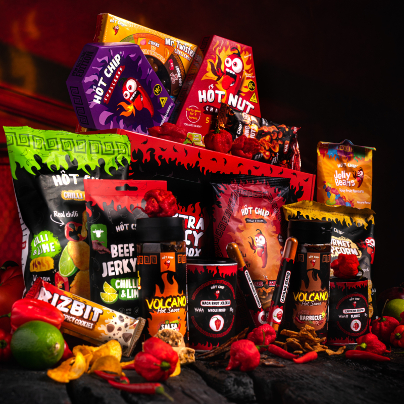 Hot Chip Extreme Spicy Chilli Gift Box