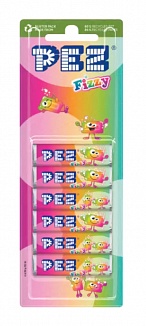Pez Refills Fizzy 6 Pack 51g