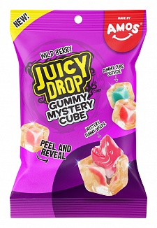 Juicy Drop Gummy Mystery Cube Wild Berry 142g