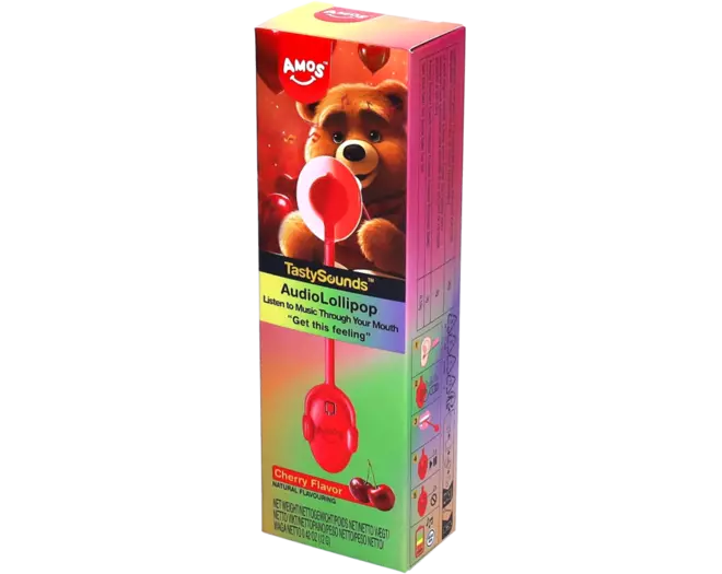 Tasty Sounds - Music Lollipop Cherry Get The Feeling 12g