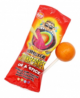 Zed Candy Jawbreaker Monster Lollipop  60g
