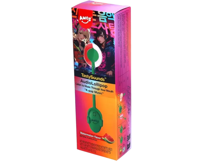 Tasty Sounds - Music Lollipop Watermelon K-pop 12g