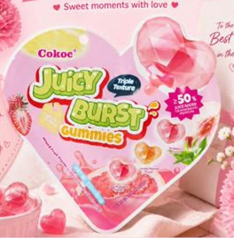 Cokoc Triple-layer Juicy Burst Gummies 60g