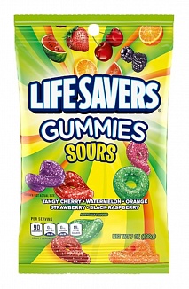 Lifesavers Gummies Sours 198g