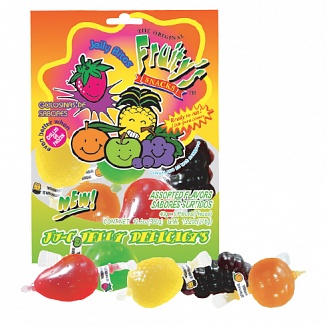 Din Don Fruity's Ju-C Jelly Bites 360g