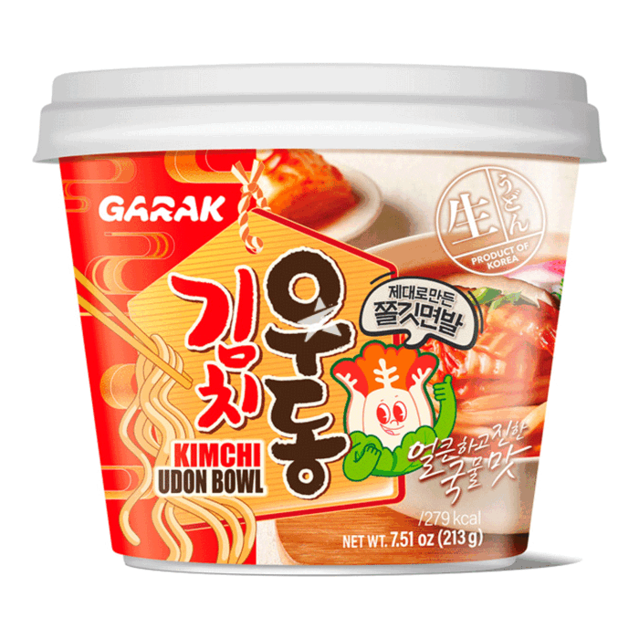 Garak Kimchi Udon Bowl 213g