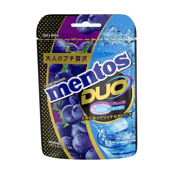 Mentos 2in1 Grape Soda 45g