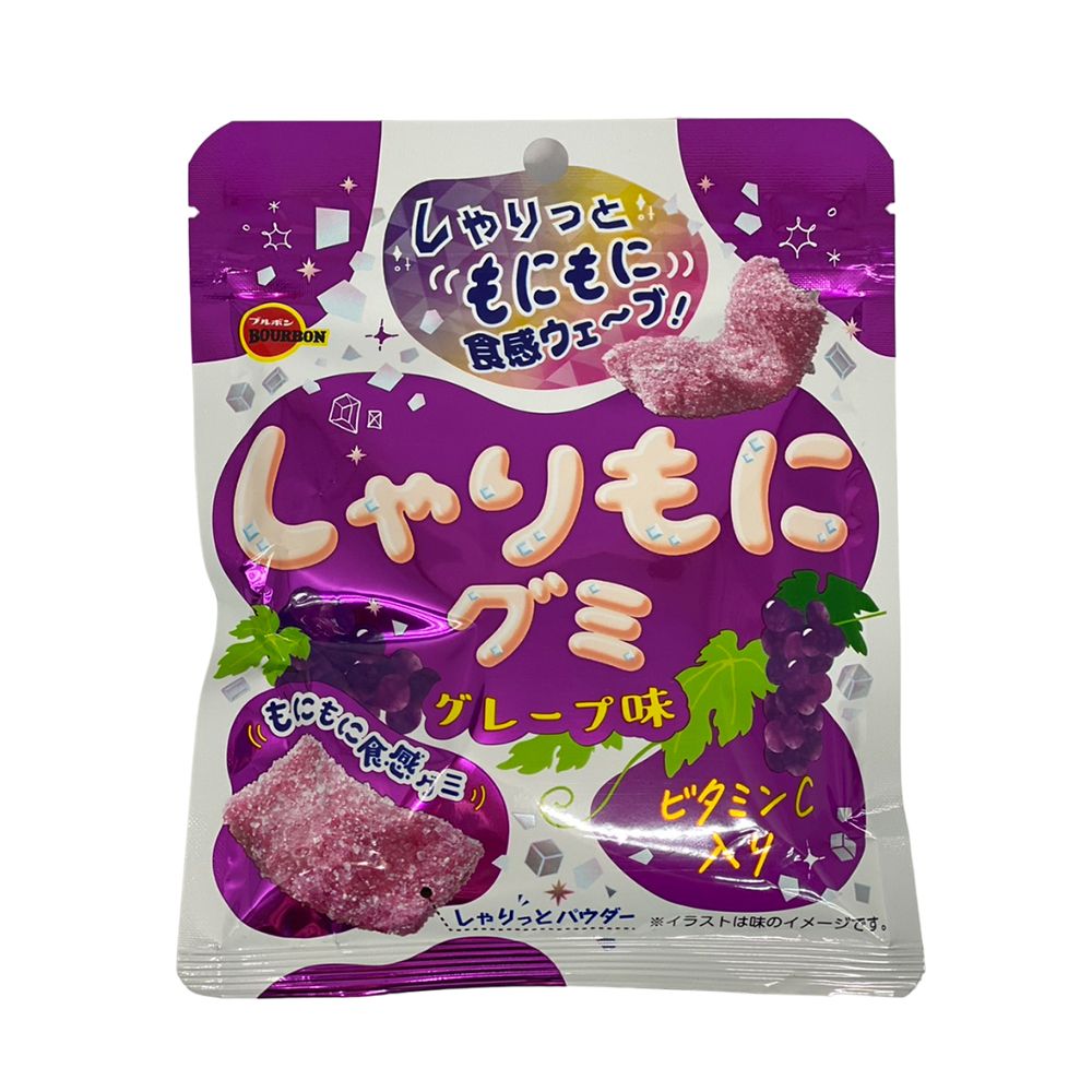 Bourbon Sharimoni Gummy Grape 57g