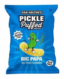 Van Holten's Pickle Puffed Snacks Big Papa 50g