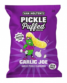 Van Holten's Pickle Puffed Snacks Garlic Joe 50g