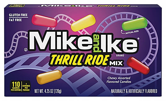 Mike and Ike Thrill Ride Mix 120g