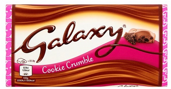 Galaxy Cookie Crumble 114g