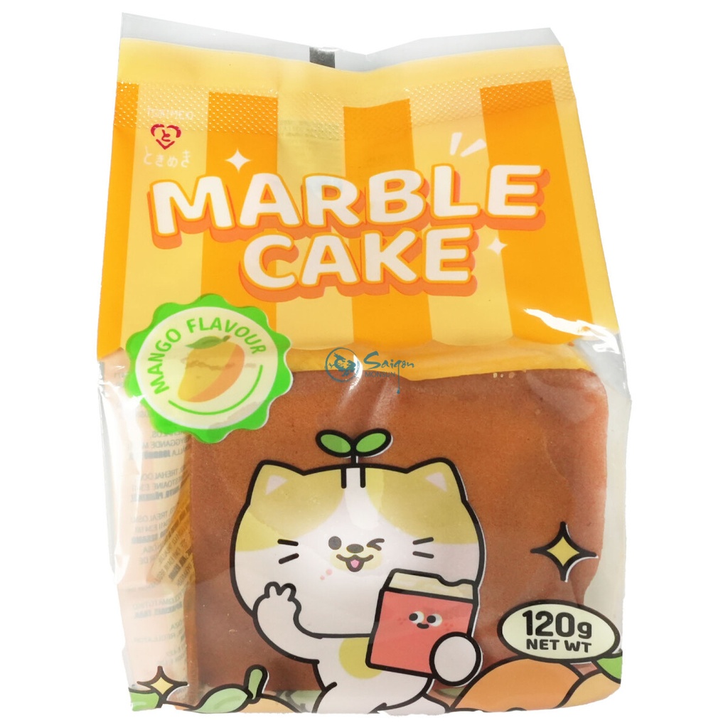 Tokimeki Marble Cake Mango Flavor 120g 