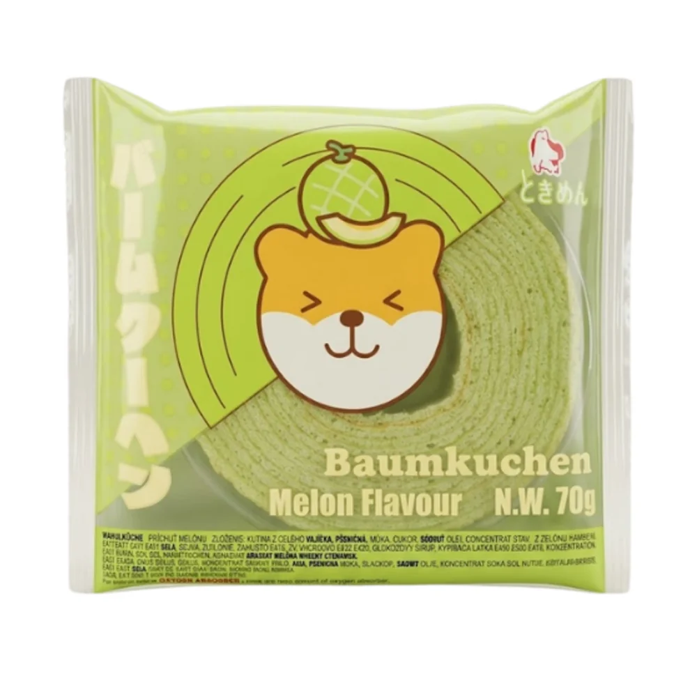 Tokimeki Baumkuchen Hami Melon 70g
