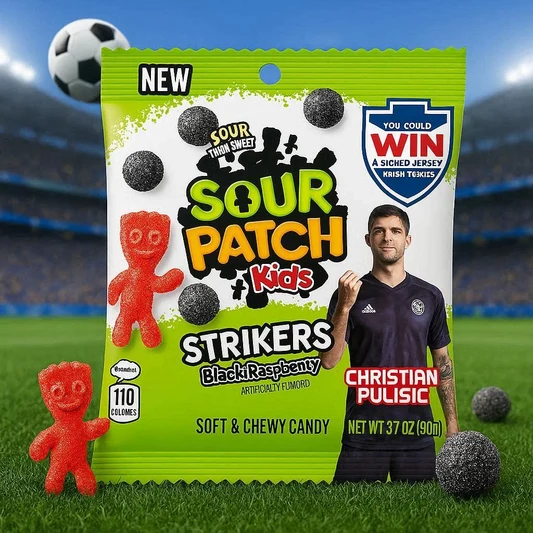 Sour Patch Kids Strickers Black Raspberry 90g
